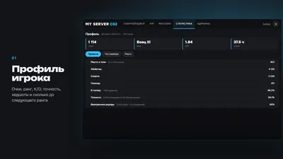 FocusHub Stats — статистика и ранги в меню — photo 4
